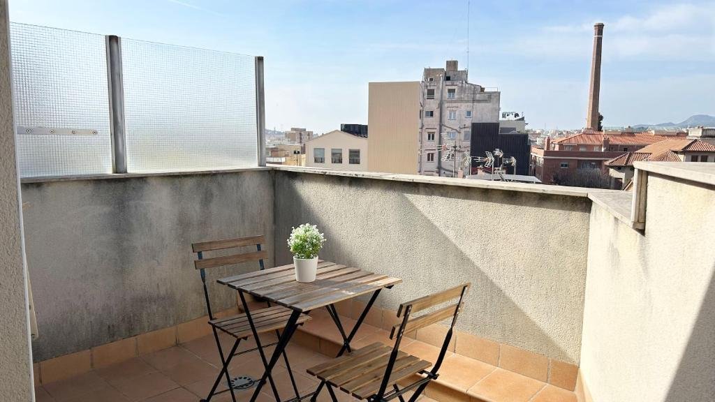 Terraza con vistas